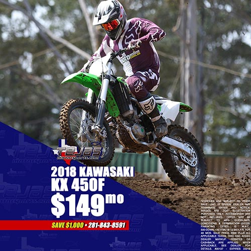 2018 Kawasaki KX 450F 
