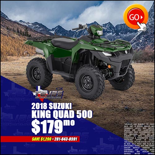 2018 Suzuki King Squad 500